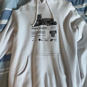 Shadow Hill White Tiger Hoodie